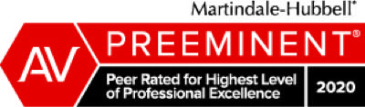 Martindale-Hubbell AV Preeminent Peer Review Rated